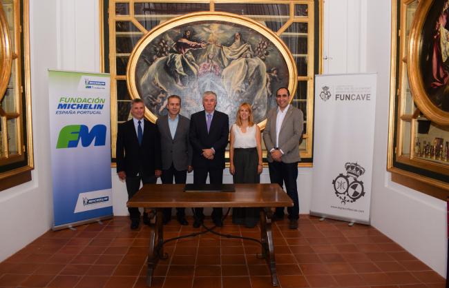 FIRMA DE ACUERDO DE COLABORACI�N ENTRE FUNCAVE Y LA FUNDACI�N MICHELIN ESPA�A PORTUGAL
